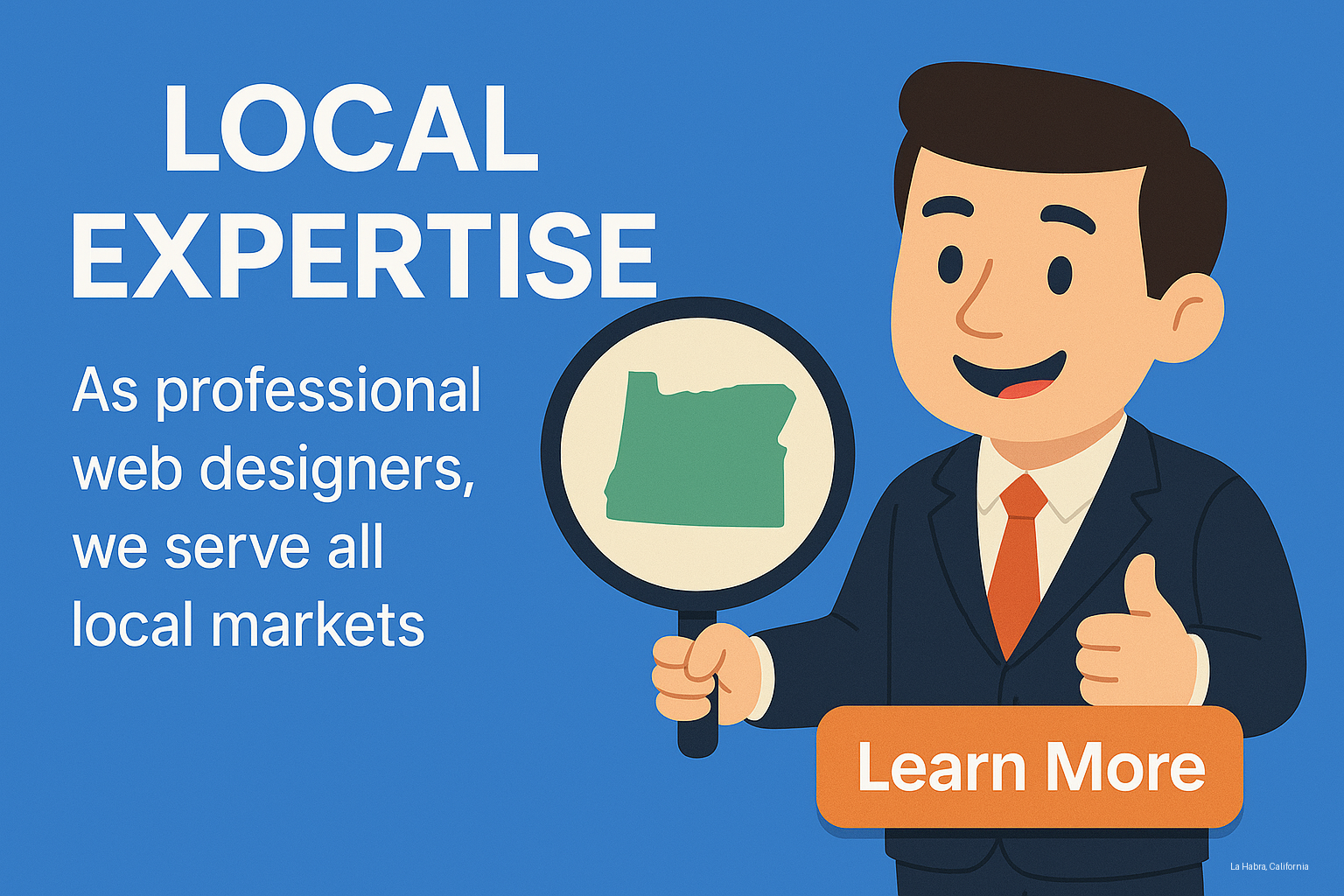Local La Habra, California Web Design